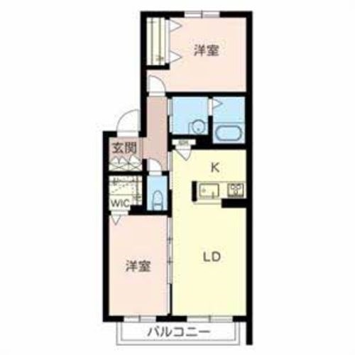 シャーメゾン柿の木 間取り図