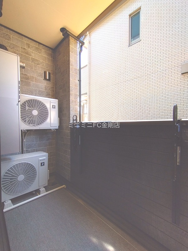 アイマコート　初芝 ベランダ