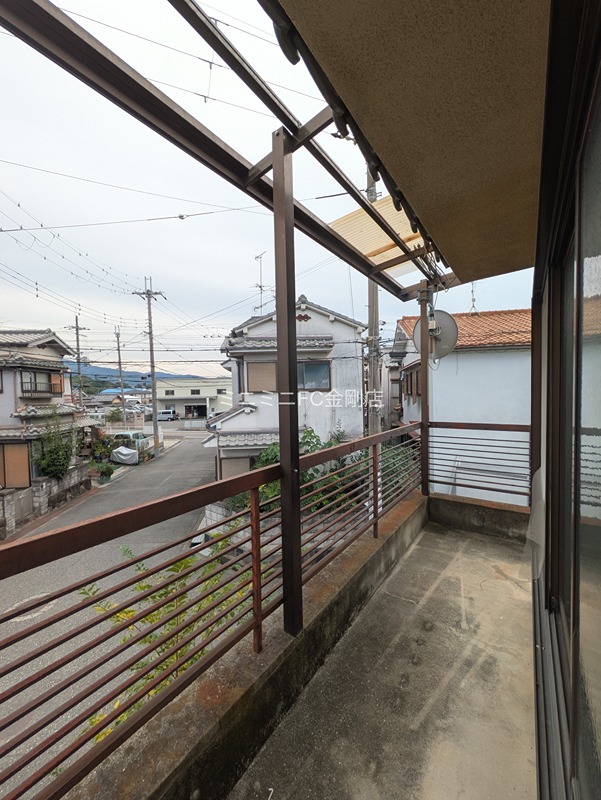富田林市川向町 ベランダ