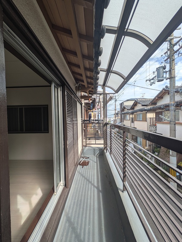 堺市南区和田東貸家 ベランダ