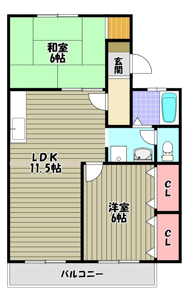 ツイン泉ヶ丘 間取り図