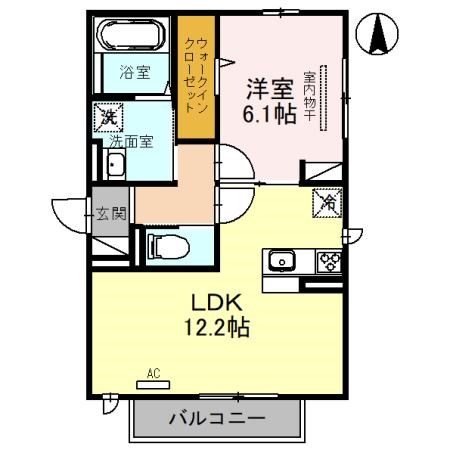 セジュールM 間取り図