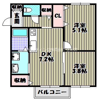 フィカーサ 間取り図
