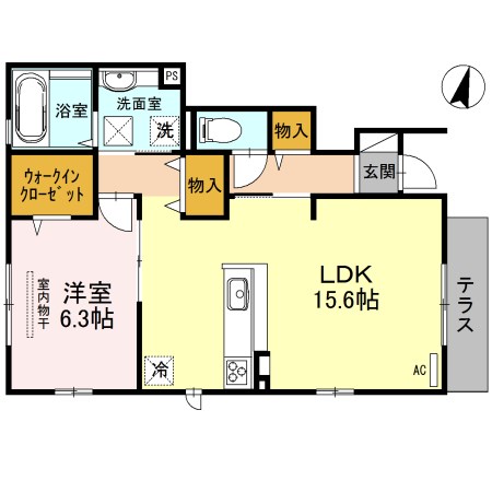Palacio大野台 間取り図