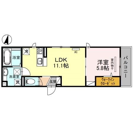 フェリーチェヴェント 間取り図
