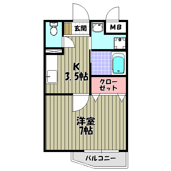 エスポワールヒル 間取り図