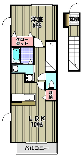 プラッツくみのき 間取り図