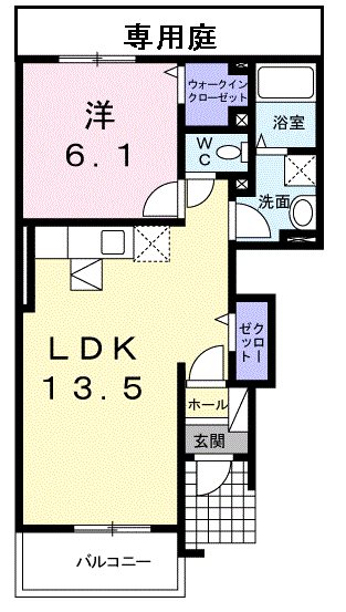 カーサ・ドマーニ 間取り図