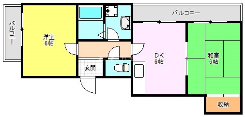 ラフィーネ深井清水 間取り図