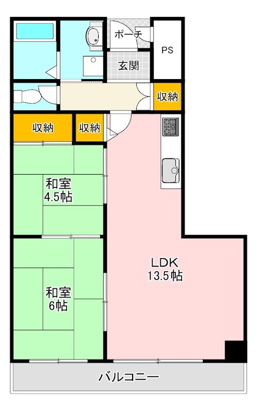 メルクマール深阪  間取り図