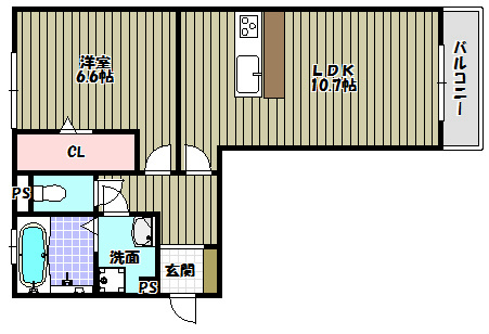 クリサンテーモ 間取り図