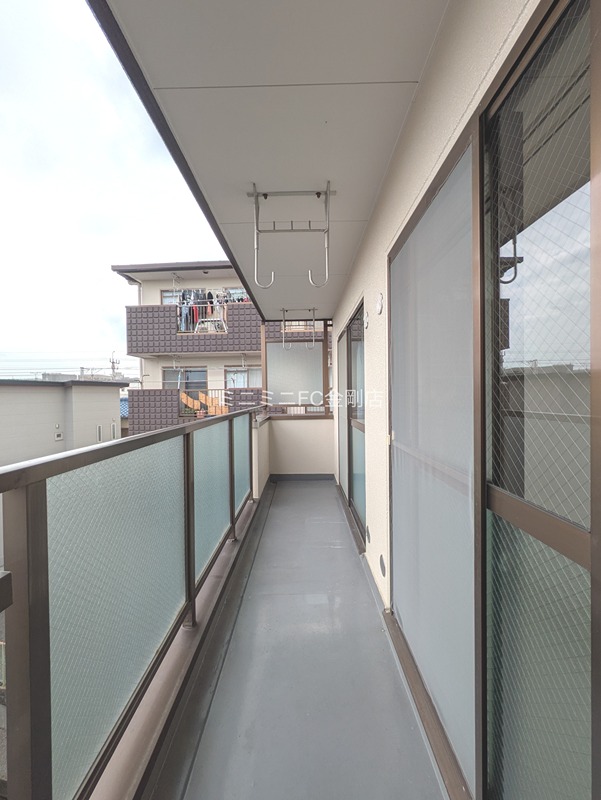 ヒカリハイツ・ドイ２ ベランダ