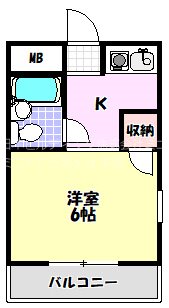 コスモ深井 間取り図