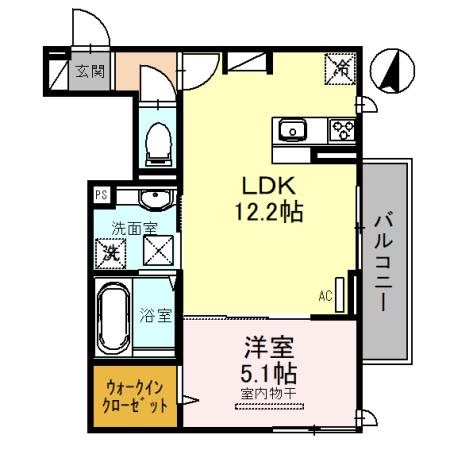フェリーチェヴェント 間取り図