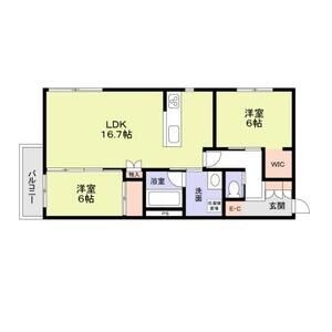 グランフォレスト千代田 間取り図