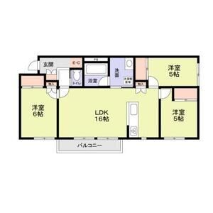 グランフォレスト千代田 間取り図