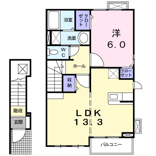 クレメント 間取り図