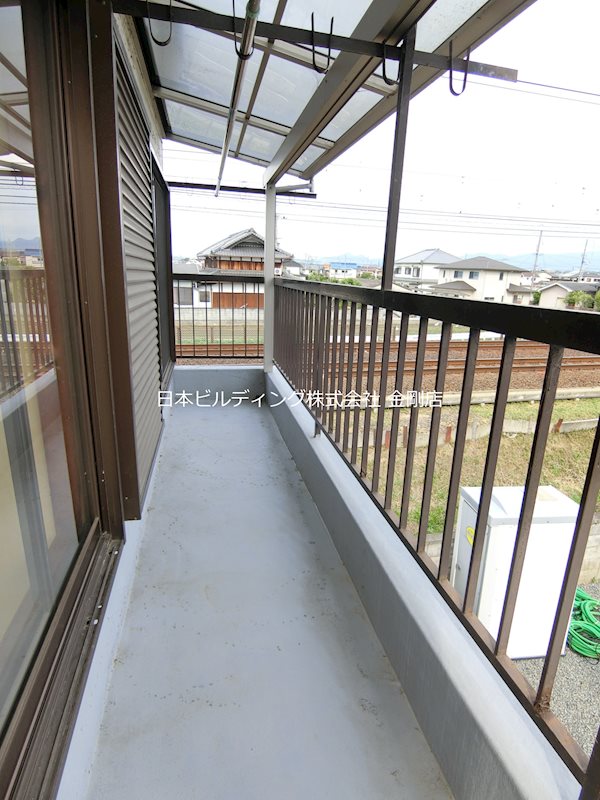 丈六賃貸一戸建  ベランダ