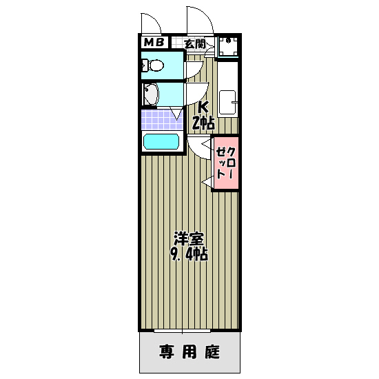 ラフィーネマック 間取り図