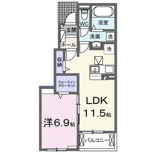 グラン　モンターニュ 間取り図