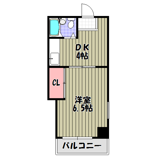 WEST VILLAGE 間取り図