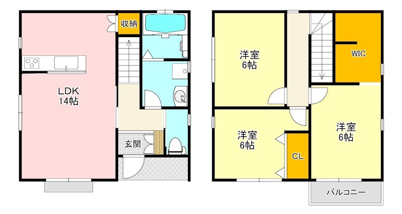 ブランフォーレ泉ヶ丘 間取り図