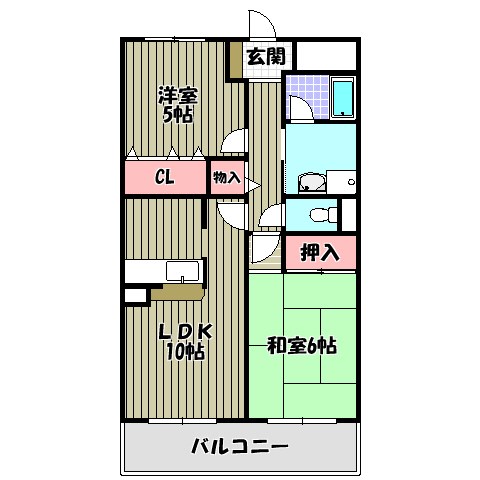 コンフォートヴィラ 間取り図