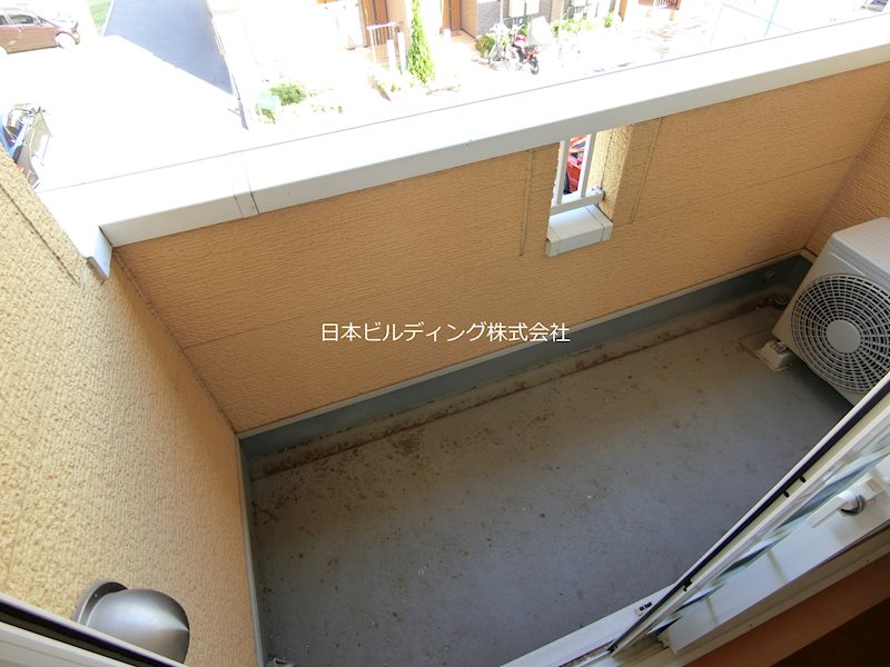 カルム　オーブ ベランダ