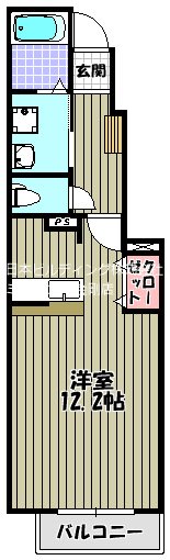 プラッツくみのき 間取り図
