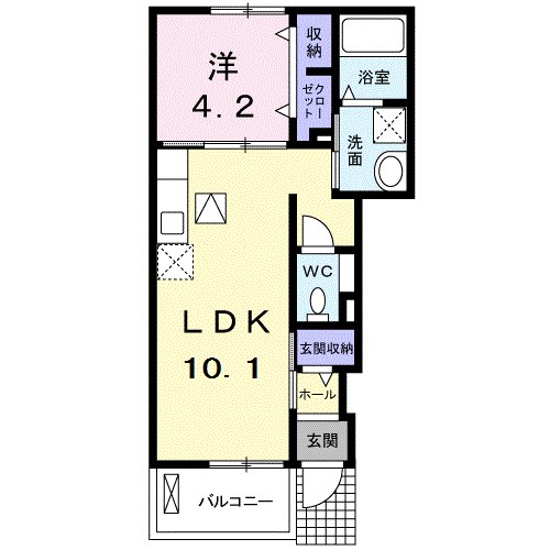 フォンデ 間取り図
