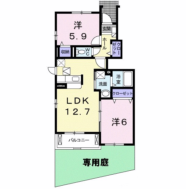 ネオプロヴィデンス 間取り図