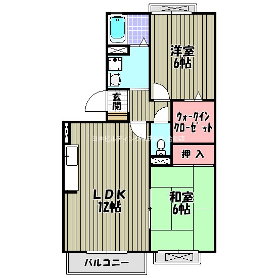パストラル狭山 間取り図
