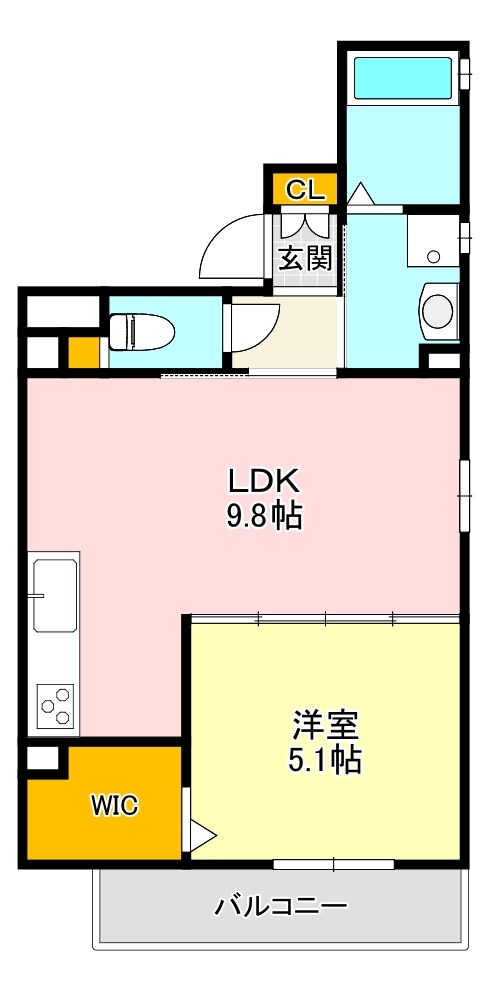 フォレストクリエオーレ金剛 間取り図