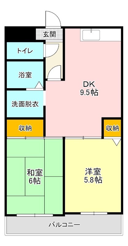 エミール・ガーデン 間取り図