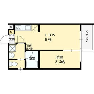 プロスパーハイツ深井 間取り図