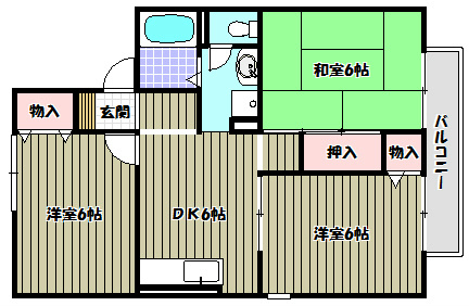 サンシャイン 間取り図