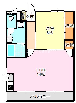 泉ハイツ 間取り図