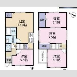 Re-Home福田1026-12 間取り図
