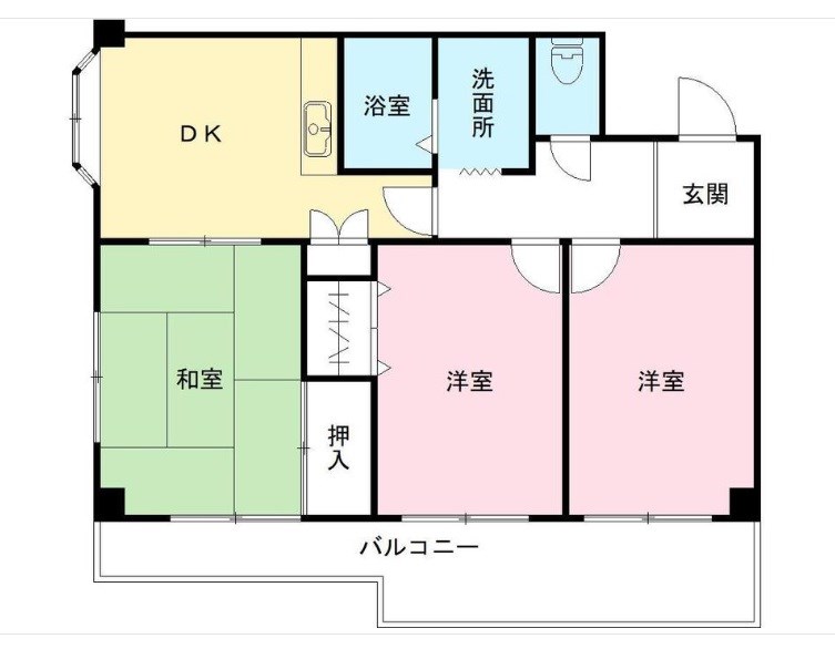 ローズホール 間取り図