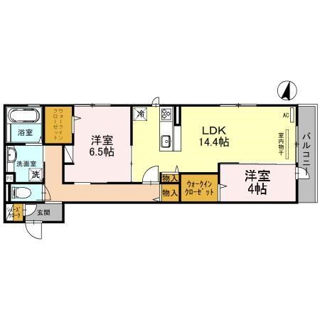 Artere北野田 間取り図