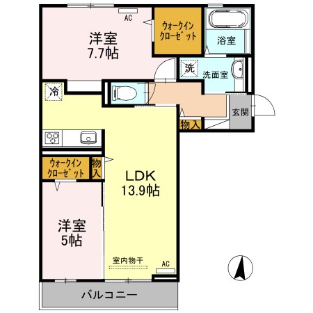 FOREST 間取り図