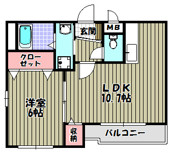 ワ・オーク 間取り図