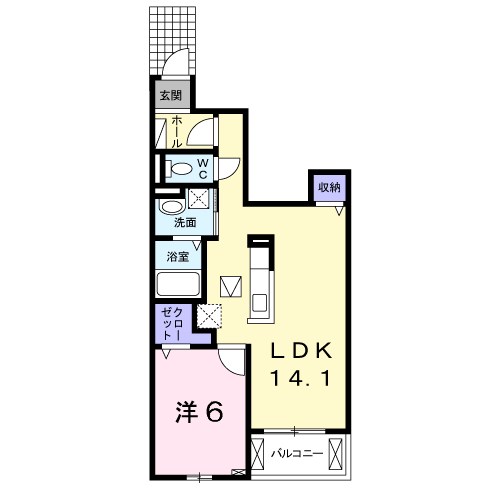 カーサ・エスプランドル 間取り図