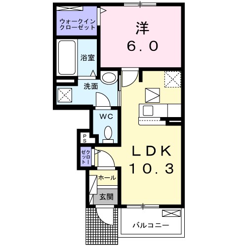プログレスⅢ 間取り図