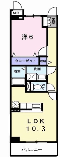 アイ　ウィッシュ 間取り図