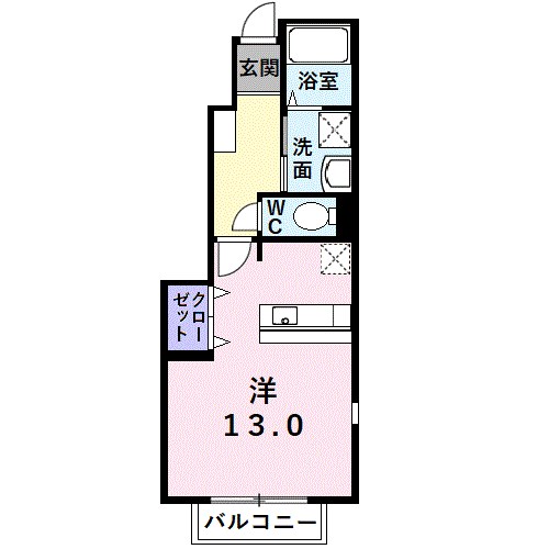 アイリィービュー 間取り図