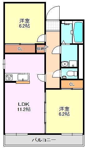 アサヒレジデンス 間取り図