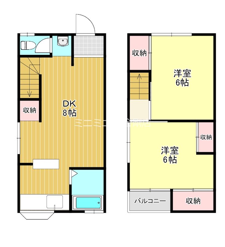 ダイユウ戸建 間取り図