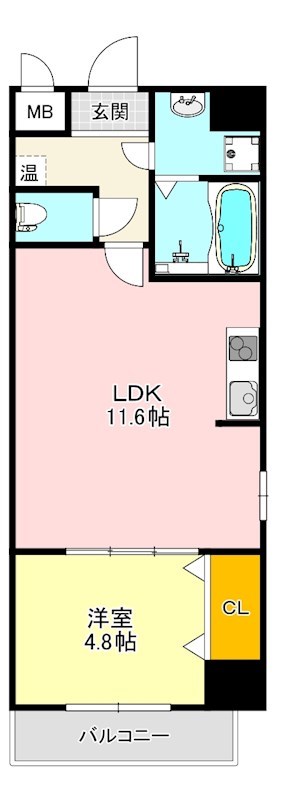 MANDARIN COURT 深井駅前 間取り図