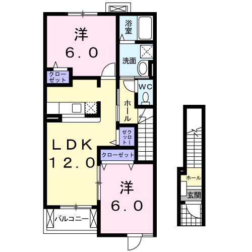 ARK FORESTⅡ 間取り図